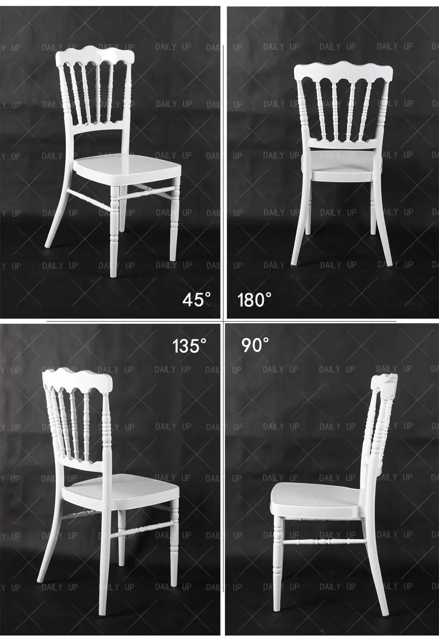 Metal Napoleon Chair Golden or White Napoleon Chair white wedding chairs