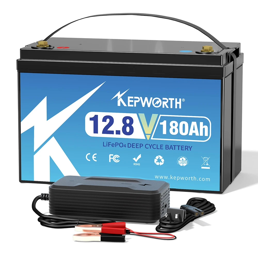 Kepworth 12V 180Ah LiFePo4 Battery - Reliable Lithium Energy