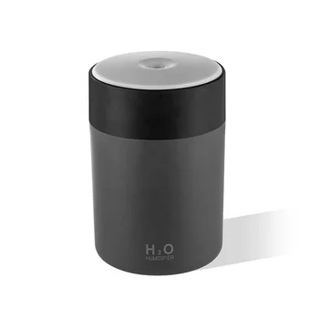 Simple Air Style Aroma Diffuser Car Office Humidifier Intelligent Purifier Made in China White Black 24 Sotto Lampade Led Legno
