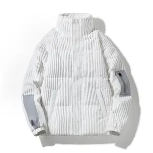 Men's Winter Coat Streetwear Down Jacket Warm Thick Bubble Foam Men's Jacket