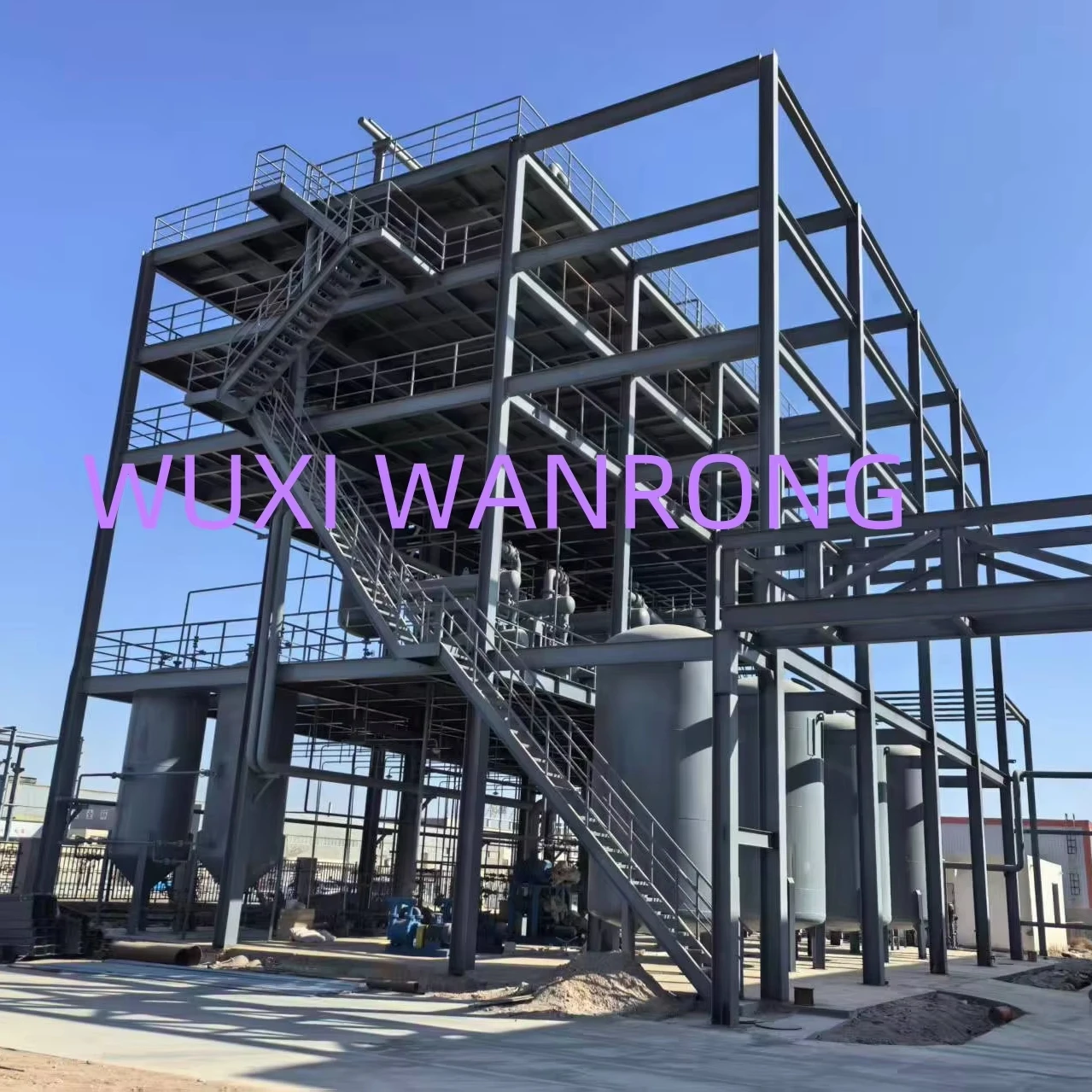 Waste Oil Refinery Distillation Plant Pyrolysis Oil to diesel Distillation Plant