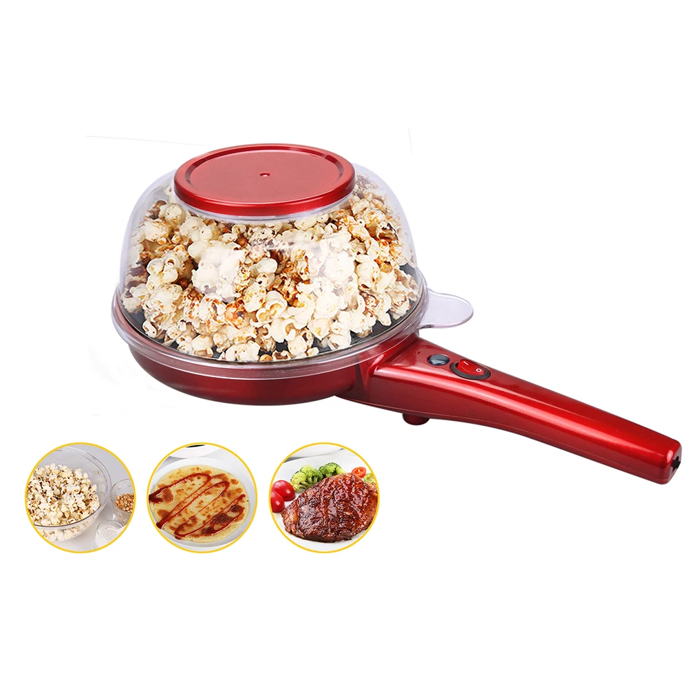 2022 Popular Multifunction Electric Oil Popcorn Maker Crepe Pancake