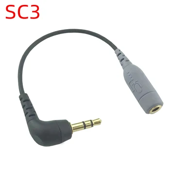 Applicable Microphone Adapter Cable sc 3 SC 4 TRS /male to TRRS /mother SLR Camera Adapter Cable Link Cable