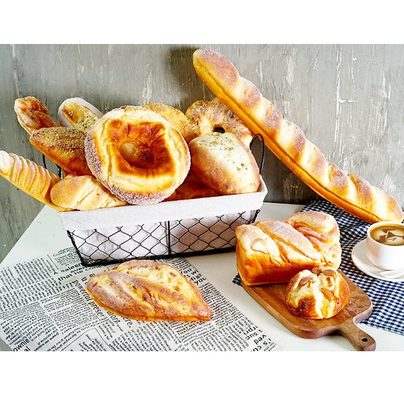 Pane Francese Finto In PU - Decorazione Realistica Per Cucina E Fotografia - Foto 4