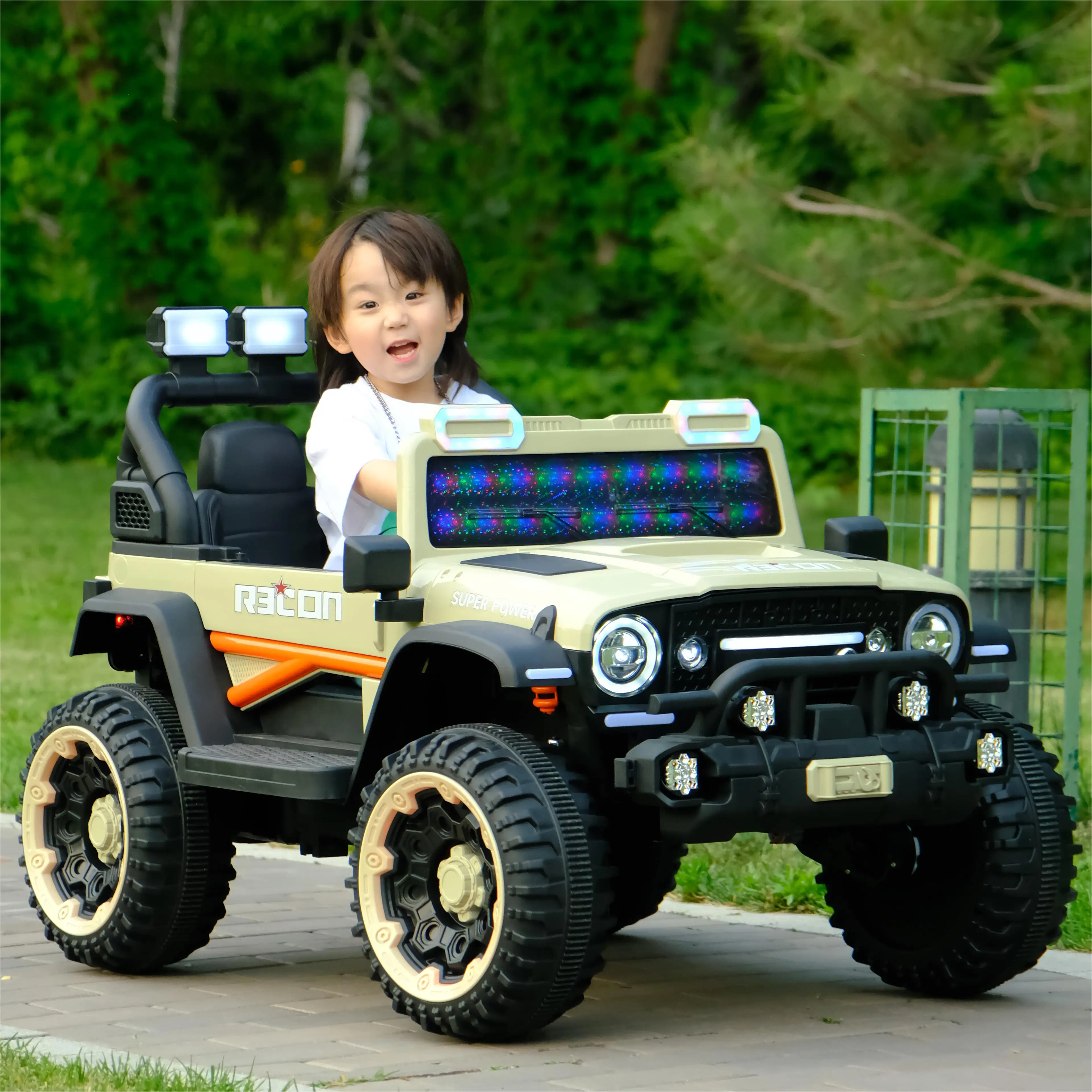 Kids Ride on Electric Car for Child 2 Seat 24v Remote Control 2-10 Years