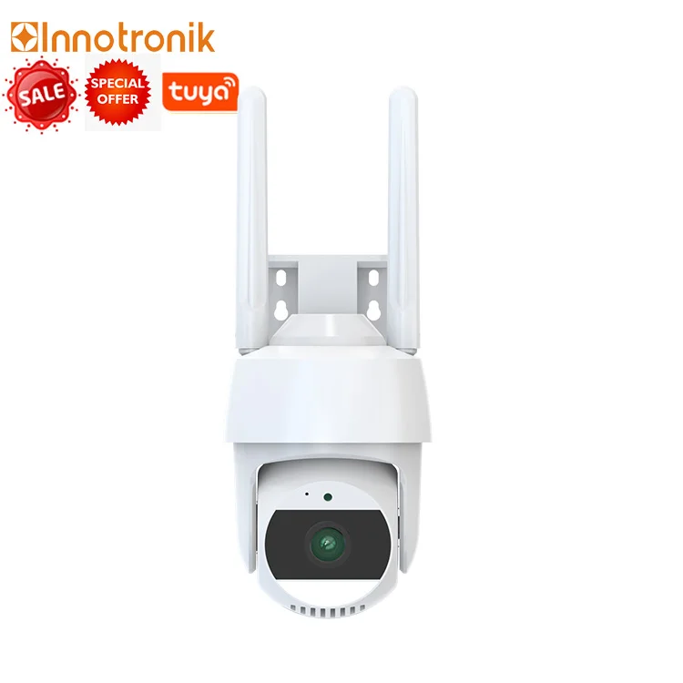 Innotronik Waterproof Wireless Two Way Audio Full Colour Night Vision Smart WiFi 1080p Smart Home Security Outdoor Camera