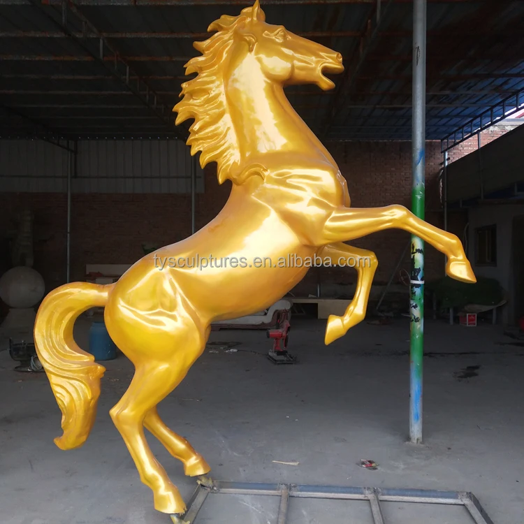 Life Size Fiberglass Resin Horse Statue Sculpture For Sale Buy Life