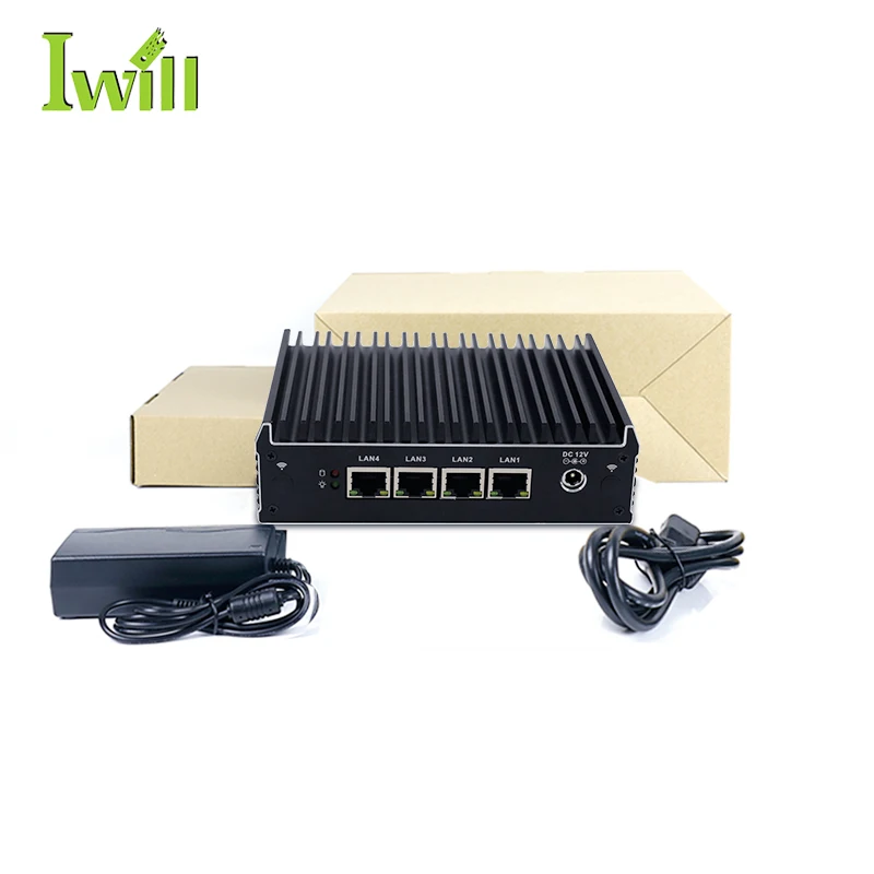 Cele-ron J3160 Mini PC 4 LAN Ports Pfsense Firewall Hardware DDR3
