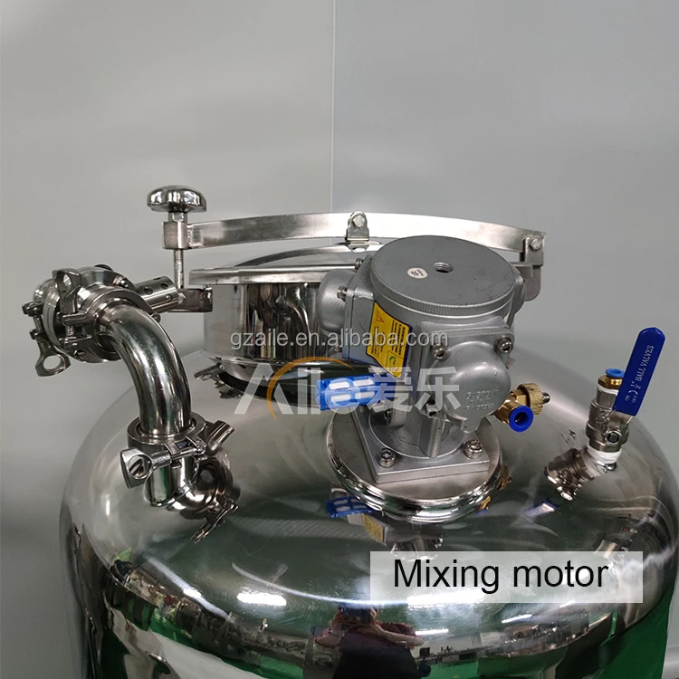 product 200 l 500 l 1000 l capacity can be customized perfume alcohol pneumatic mixing tank for perfume liquid mixing tank-9