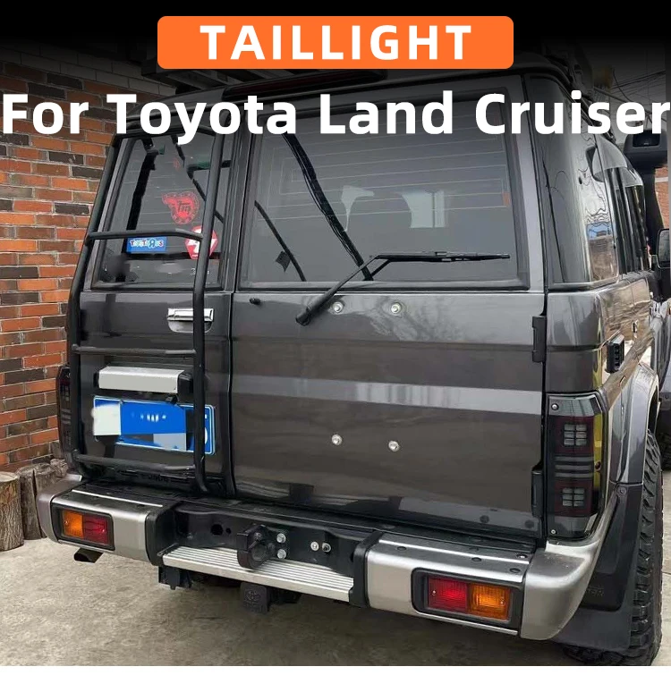 YU GUANG for Toyota Land Cruiser 1984 Tail Lights Plug and Play Rear ...