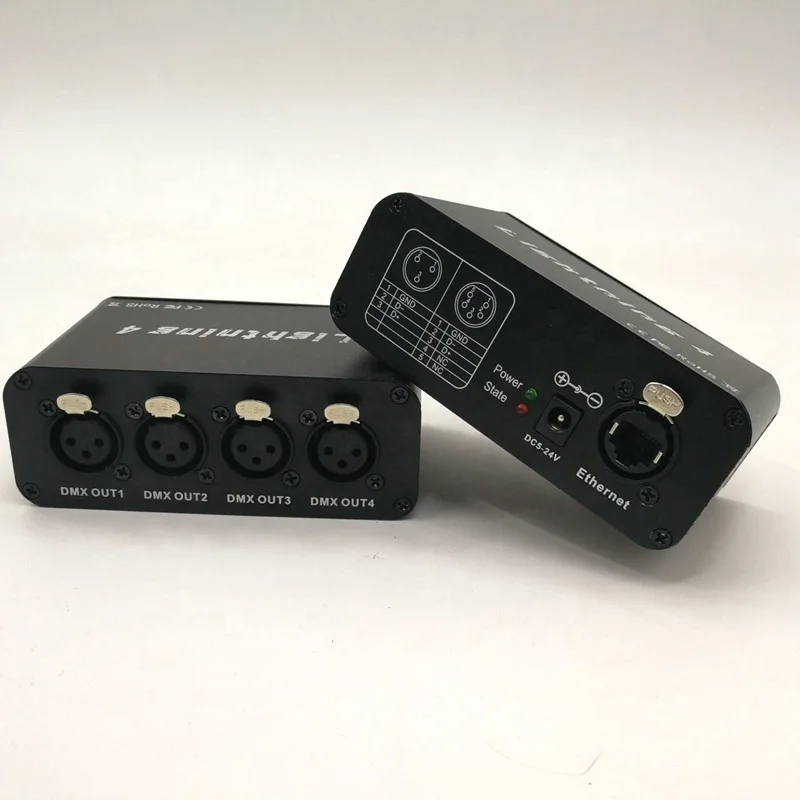 DMX Lighting Controller Artnet Box 4 Universe – 512 Channel