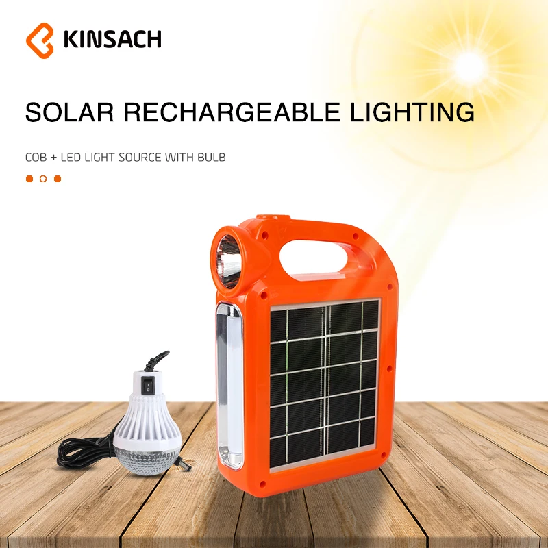 Solar Rechargeable 3 Speed Light Adjustable Mobile Power Bank Usb Charge Solar Camping Lamp