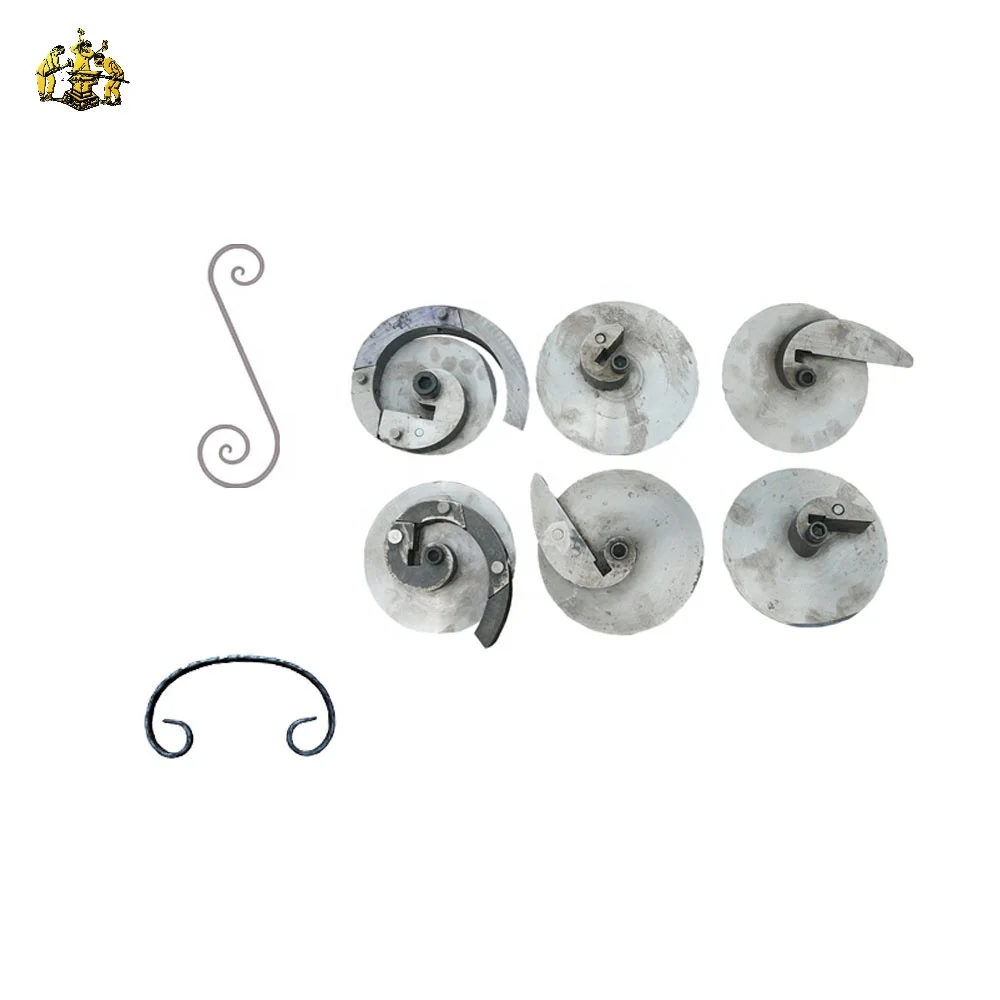 Custom Metal Craft Bending Tool Wrought Iron Embossing Roller and Metal Forging Machine