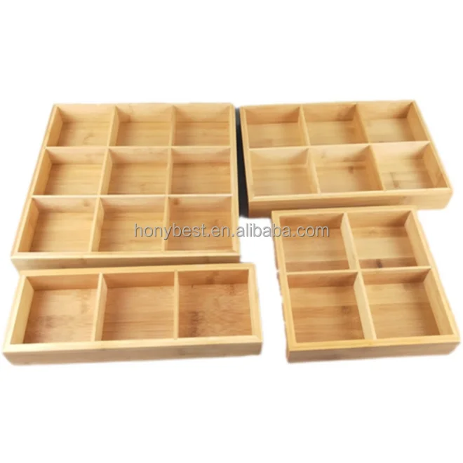 wooden organizer box