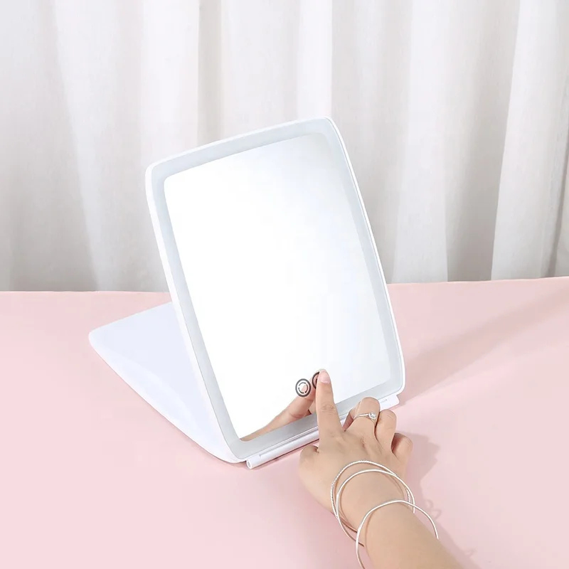 Three color options vanity mirror makeup USB charging led makeup vanity mirror