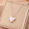 Cuore in oro e argento