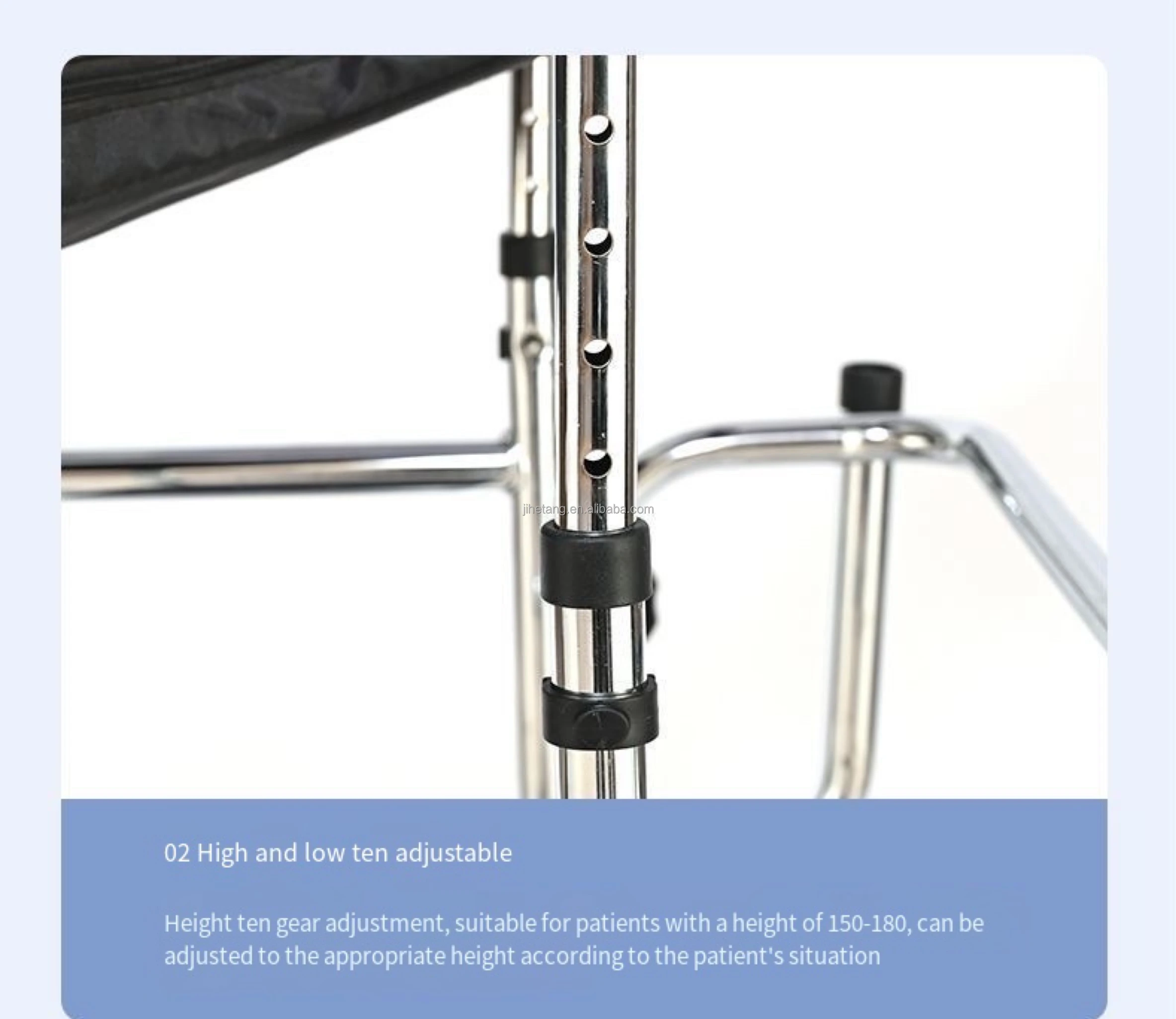 Rehabilitation Assistive Walking Aids For Elderly Anti Roll Over For