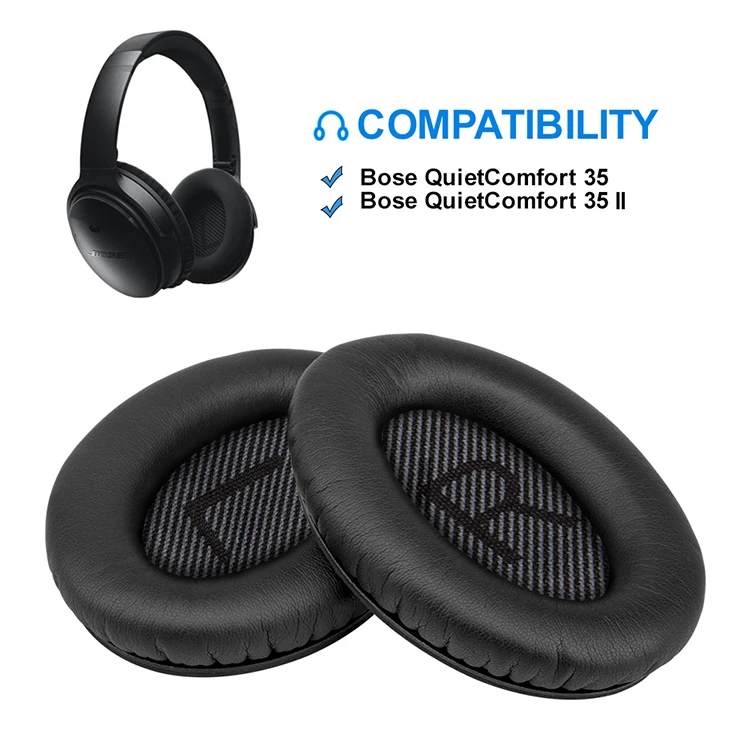 Replacement Ear Pads Cushions Pads For Bose QuietComfort QC 35 25