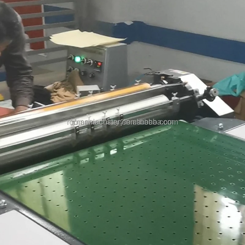 Automatic Conveyor Box Cardboard Board Glue Pasting Machine One Top Upper Side Cardboard Paper Sheet Box Feeding Gluing Machine