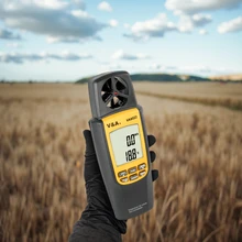 VA8022 Digital Handheld Anemometer Wireless Wind Speed Meter for Meteorology Windsurfing Kite Flying Sailboats Surfing Fishing