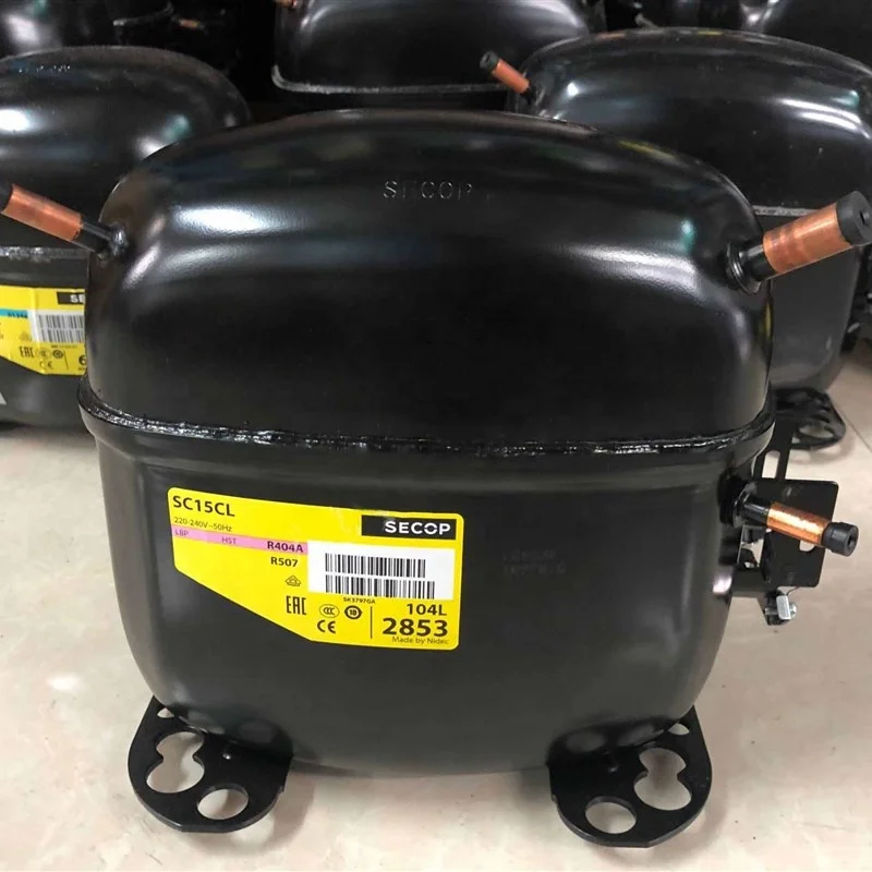Secop Compressors Sc18cl Sc10cl Sc12cl Sc15cl Sc21cl 2 Ton 404a Refrigeration Compressors 404a Gas Refrigerant