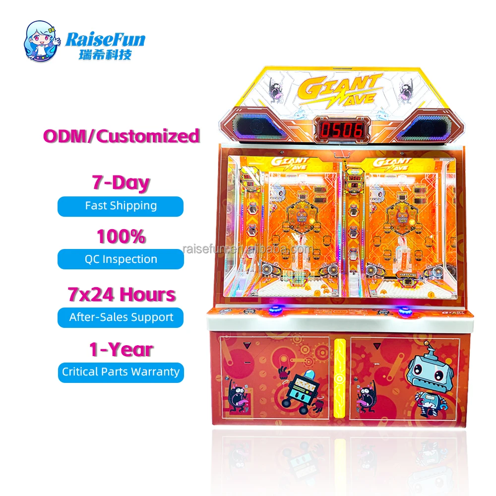 Most Profitable Coin Dropping Game Machine Coin Operation Ticket Redemption Lottery Machine for Shipping Mall Game Center