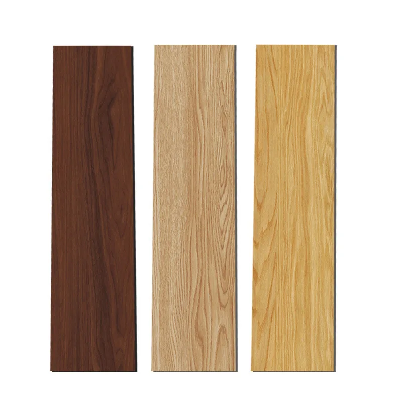 Brown Oak Wood Peel and Stick Floor Tile Wood Vinyl Plank Flooring Waterproof Self Adhesive Brown Laminate Flooring