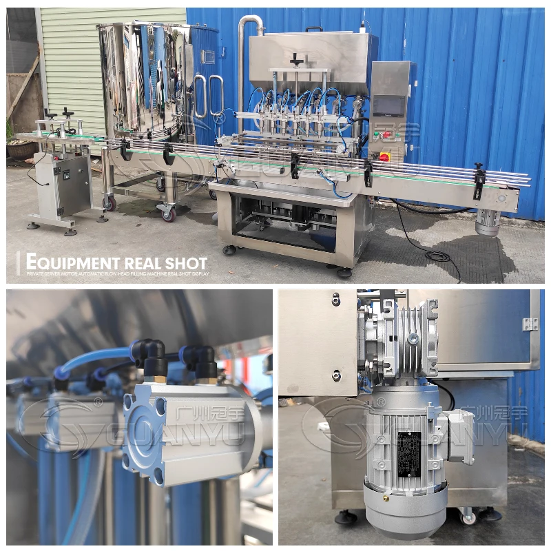 High Quality Automatic Liquid Detergent Face Wash Butter Filling Machine Shampoo Liquid Soap Cosmetic Bottle Filling Machine