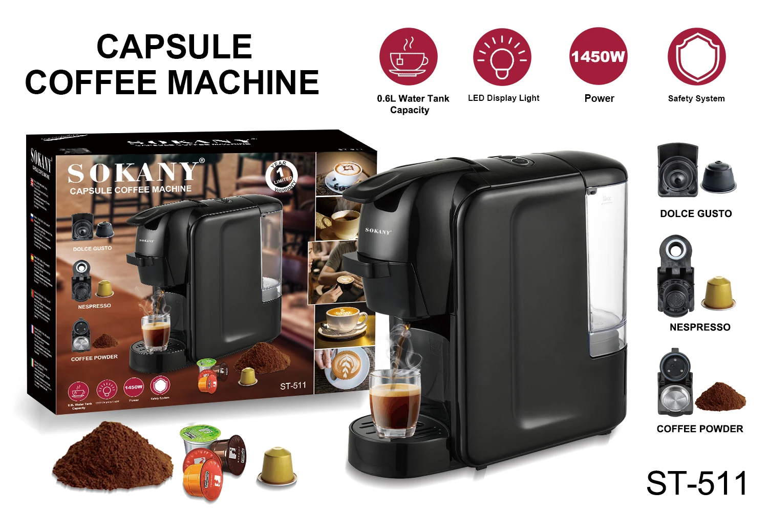 Sokany Electric Drip Coffee Makers For Home Use Buy Electric Coffee