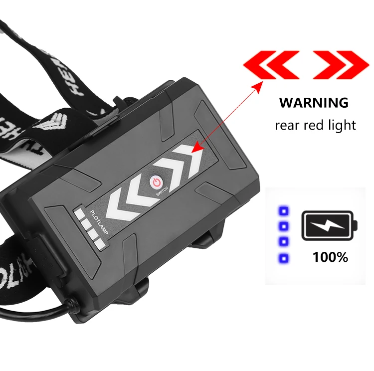 product newest xhp199 most powerful led headlamp rechargeable head flashlight led headlight 18650 usb xhp90 waterproof fishing head lamp-40