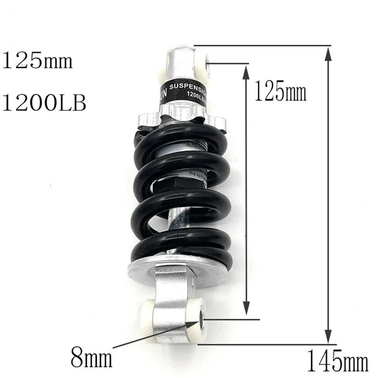 47cc 49CC用 100MM〜200MM リアサスペンションショック Absorber