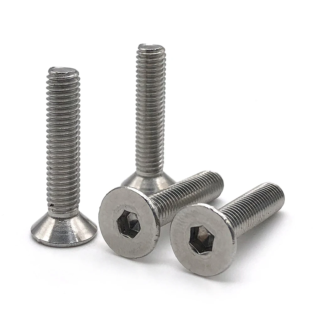 Tornillos hexagonales de cabeza plana Tornillo de cabeza hexagonal Tornillos de cabeza hexagonal Tuercas para la industria de m&aacute;quinas para electrodom&eacute;sticos con caja de almacenamiento