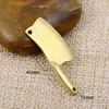 Small gold-colored 45*15mm cleaver