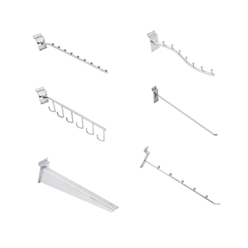 Hook For Shop Rack Metal Rack Store Supermarket Accessory Display Double Side Hook