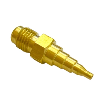 Valve Core Fittings Brass Adapters Pagoda Shaped Charging Valves Multi-Size Brass Connectors Tool Condition Air