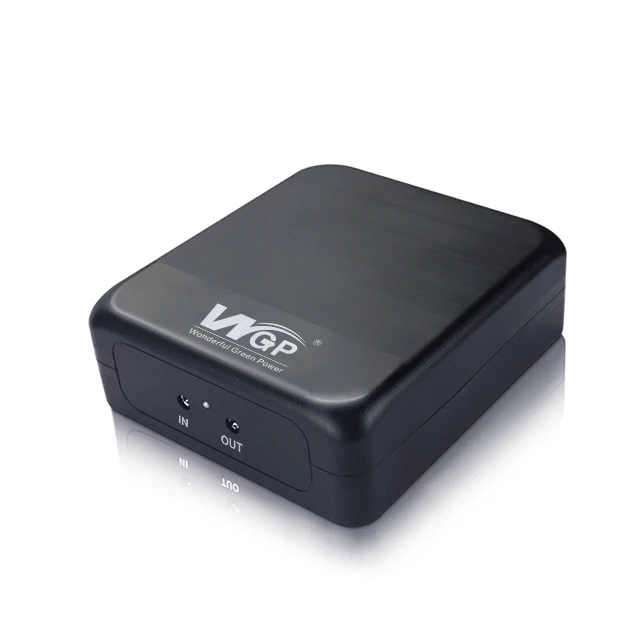 High Power 18650 Lithium Battery Backup Power Supply Online 24V DC Mini UPS for ONT CPE WIFI Router CCTV Camera