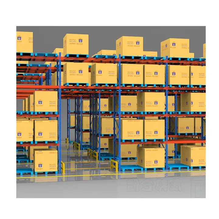 Industrial storage racking heavy duty certificated selective pallet rack warehouse metal shelf rack storage