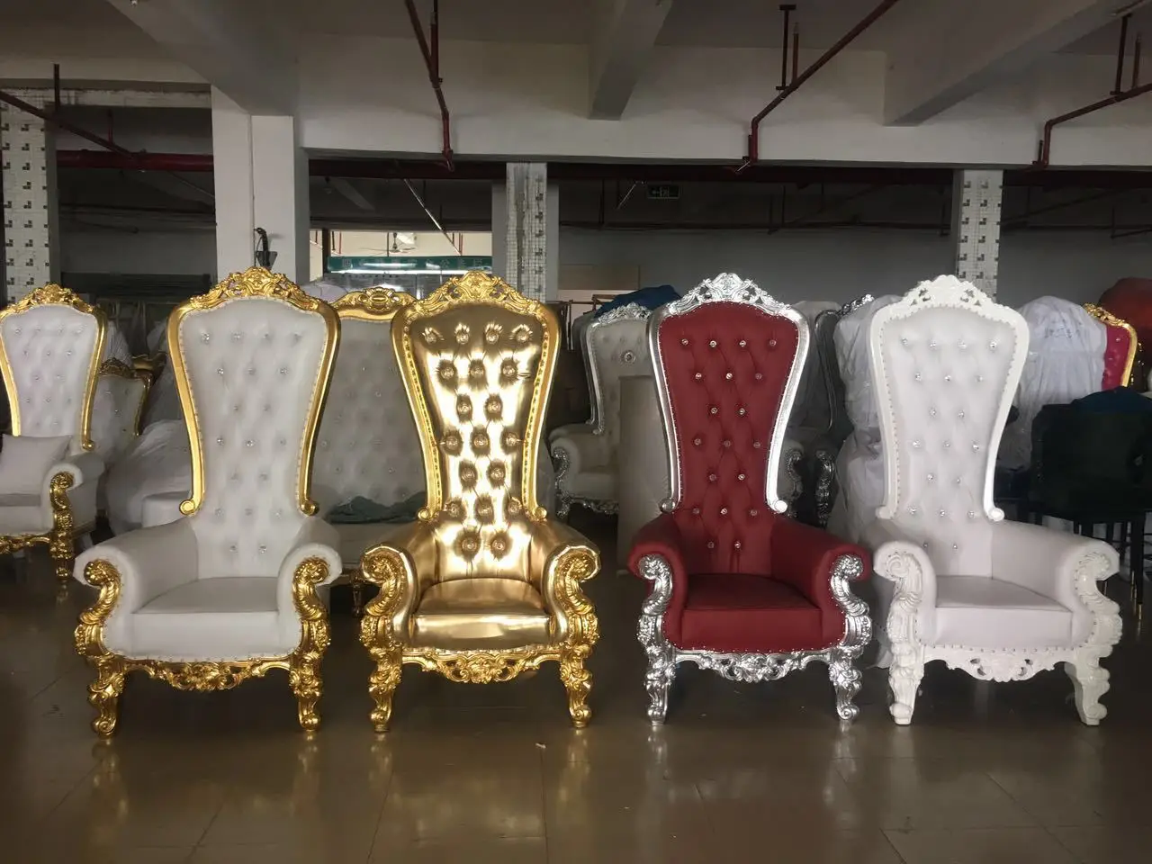 Hot Selling Wholesale King And Queen Throne Chairs For Rental Wedding  Party,Wedding Sofa Chair