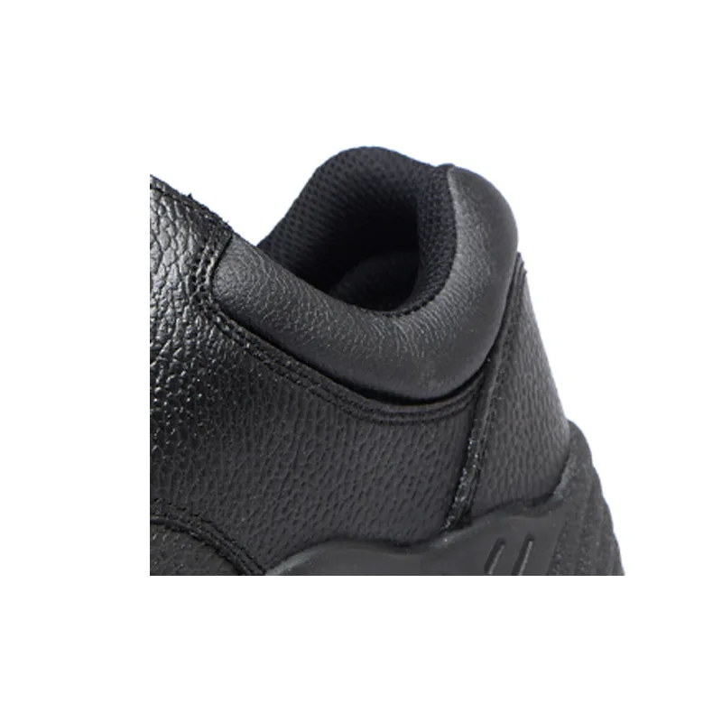 Wholesale Embossed Leather Safety Shoes With Steel Toe And Steel Plate