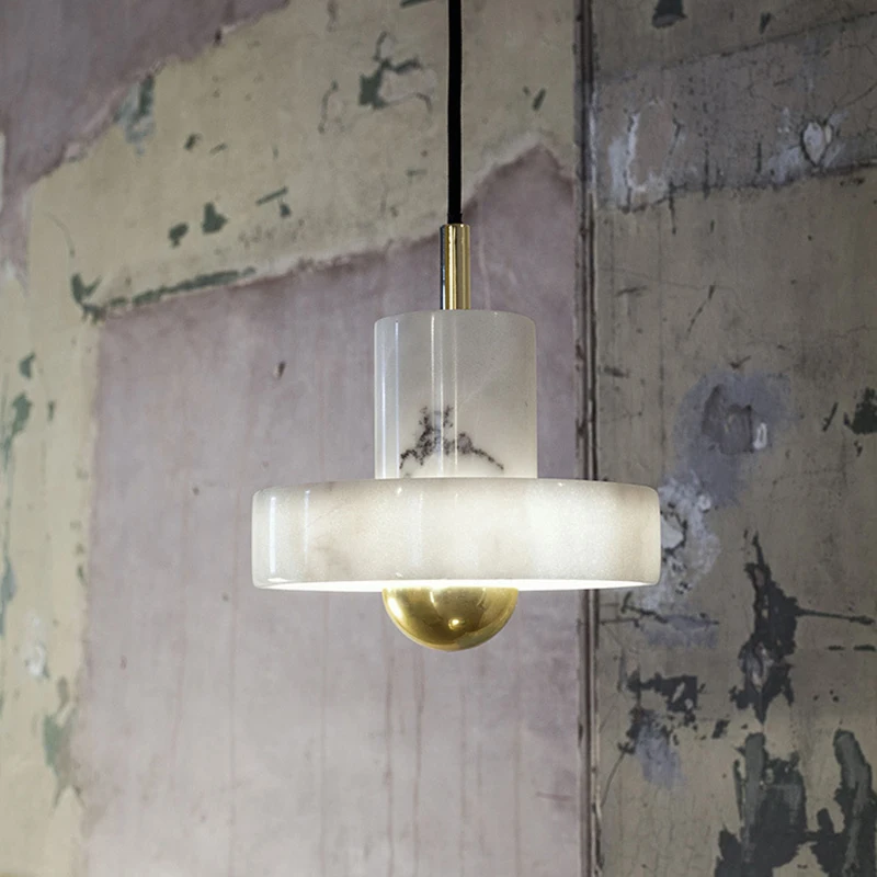 Modern Chandelier Home Decor Lights Pendant Lamps LED E27 Marble Hanging Modern Black Chandelier Kitchen Island Pendant Lighting - Image 5