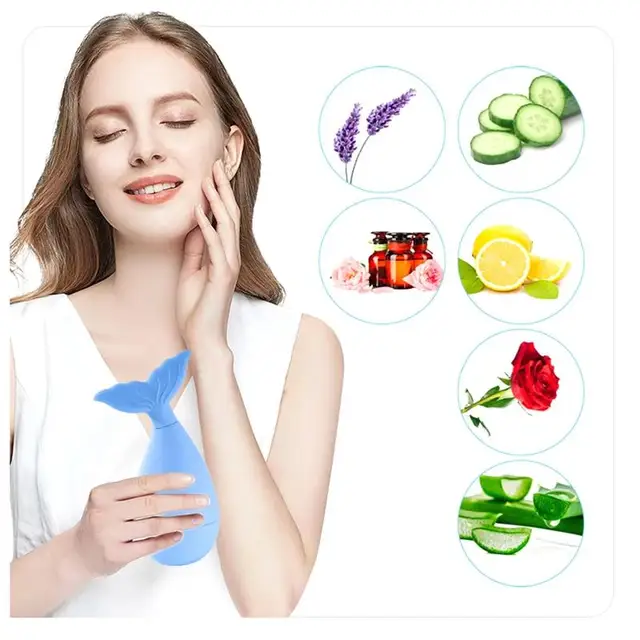 Fishtail Cool Silicone Ice Cube Trays Beauty Lifting Ice Ball Face Massager Contouring Eye Roller Facial Treatments Reduce Acne