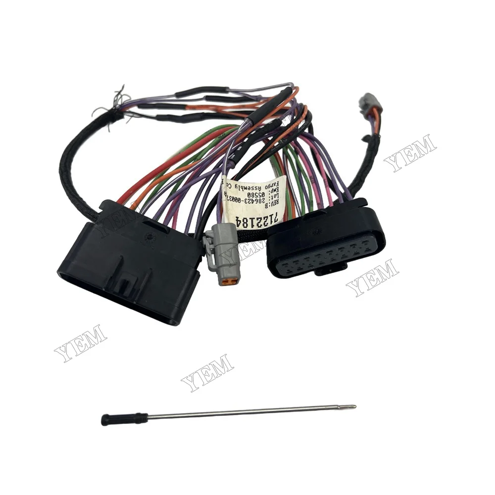 Machinery Engine Parts Wiring Harness 7122184 Fit for Bobcat 2