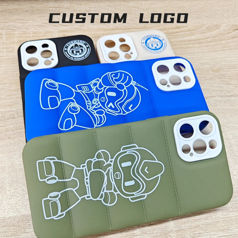 Discount Phone Cases Luxury Case Down Jacket Phone Case Bags And Boxes