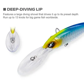 CHEERY Magnums Saltwater Fishing Lures Minnow Fish Bone Blanks Offshore Deep Diver Jigging Lures – Metal Jig – view 2