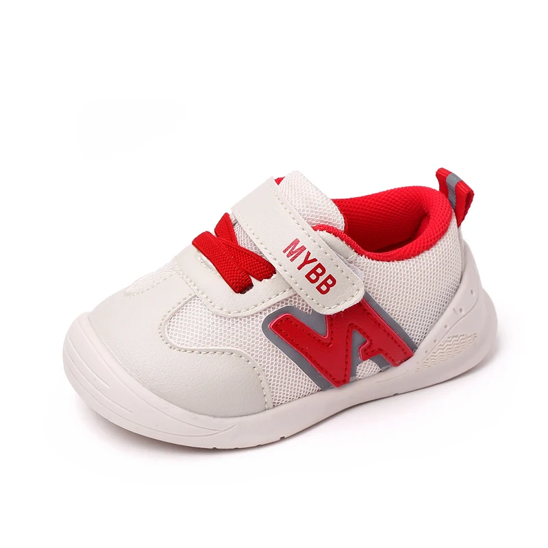Boys and Girls Walking Shoes Soft Soles Children's Small White Shoes Non-slip Breathable Casual Shoes manufacture