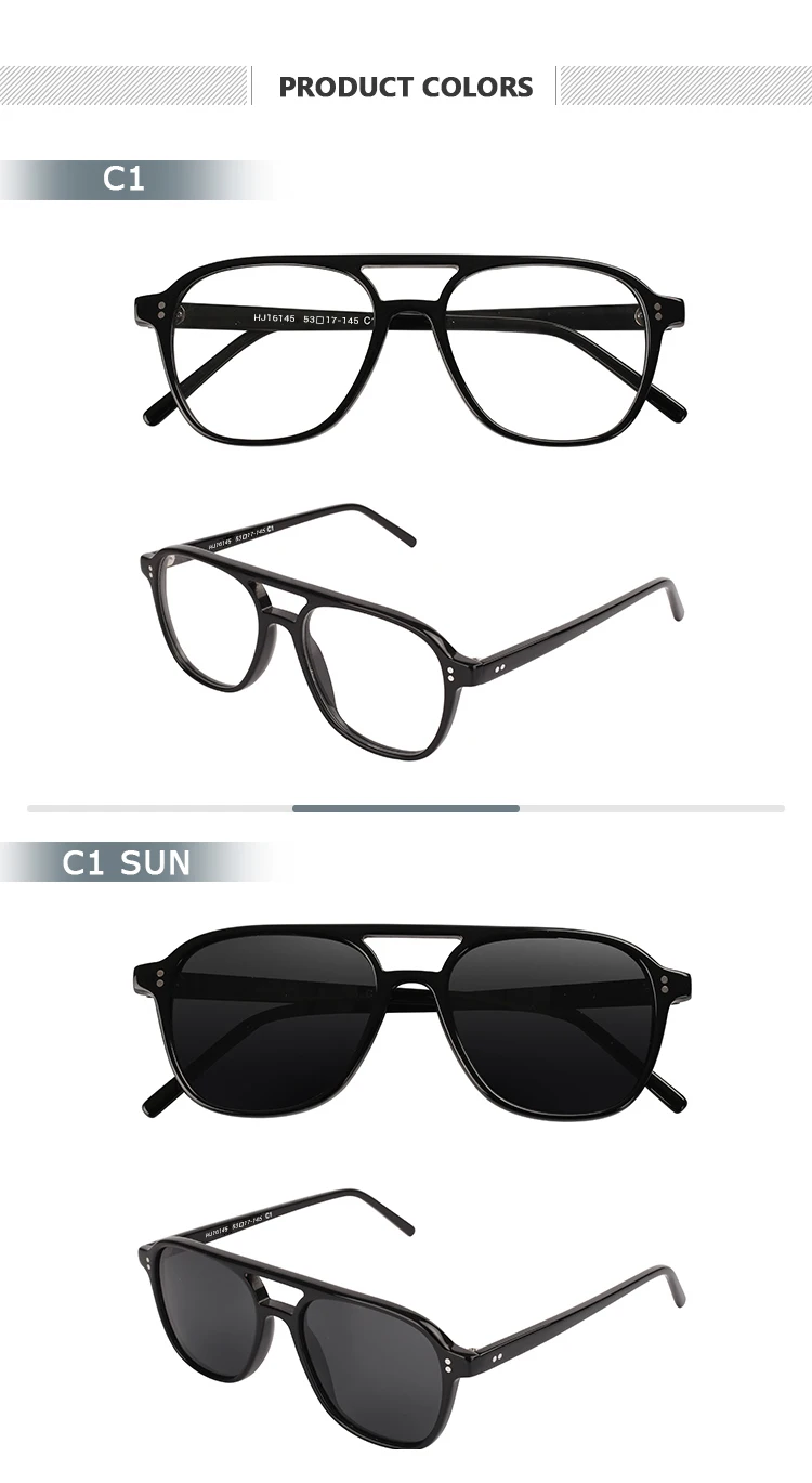 Modieuze dames brilmonturen met dubbele brug_voghion.com