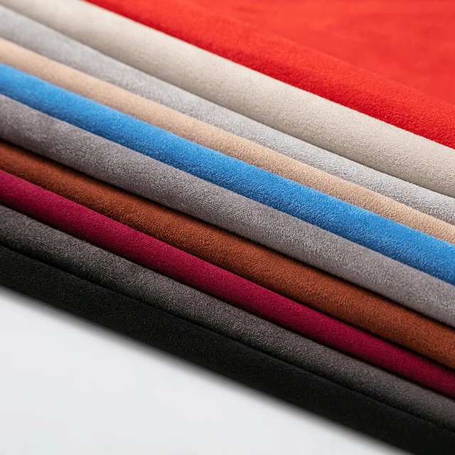 Anti-dusty Thicken Foam Backed Faux Microfiber Suede Fabric for Car Headliner Van Linings Car Seat Ceiling Flannel Box with Foam