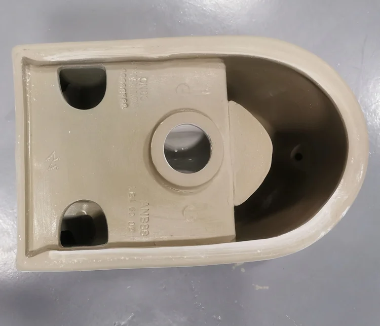 Timog America Dalawang-Bahagi na WC Inodoro sa Ceramika na Naililimos at Sanitary Ware Dual-Flush para sa mga Hotel, Bahay, at Villa na Instalasyon