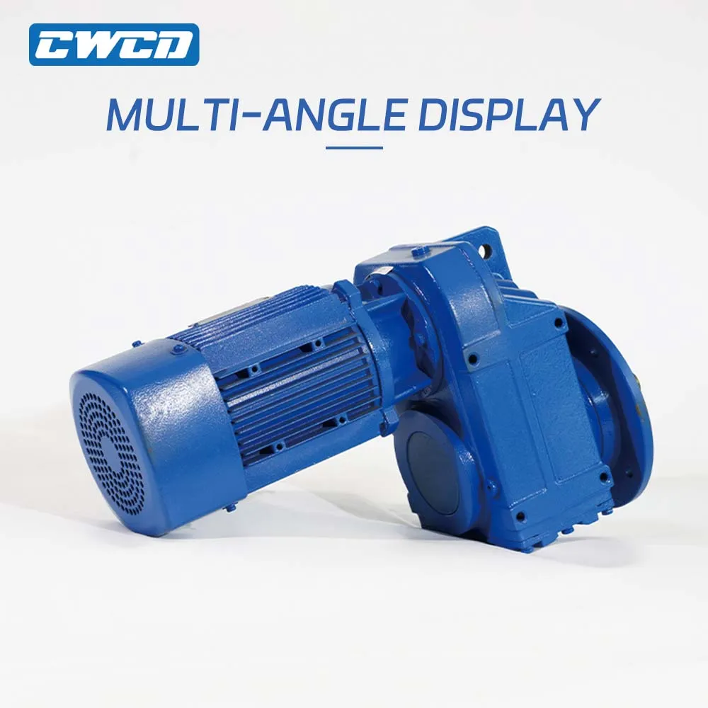 Factory Direct High Load-Bearing F Series Helical Gearbox Speed Reducers Transmission Gear for Weaving Machines Space Gear