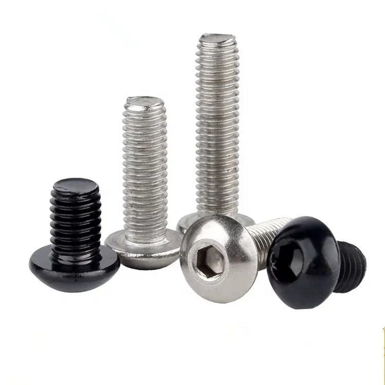 M4 M5 M6 304 Stainless Steel Hexagon Hex Socket Screw Cup Head Allen Bolt | Shopee Philippines